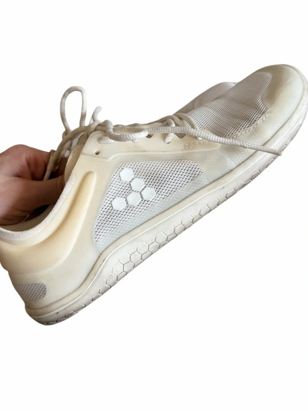 Vivo barefoot Primus Lite Women’s Cream White Barefoot Sneakers vivobarefoot